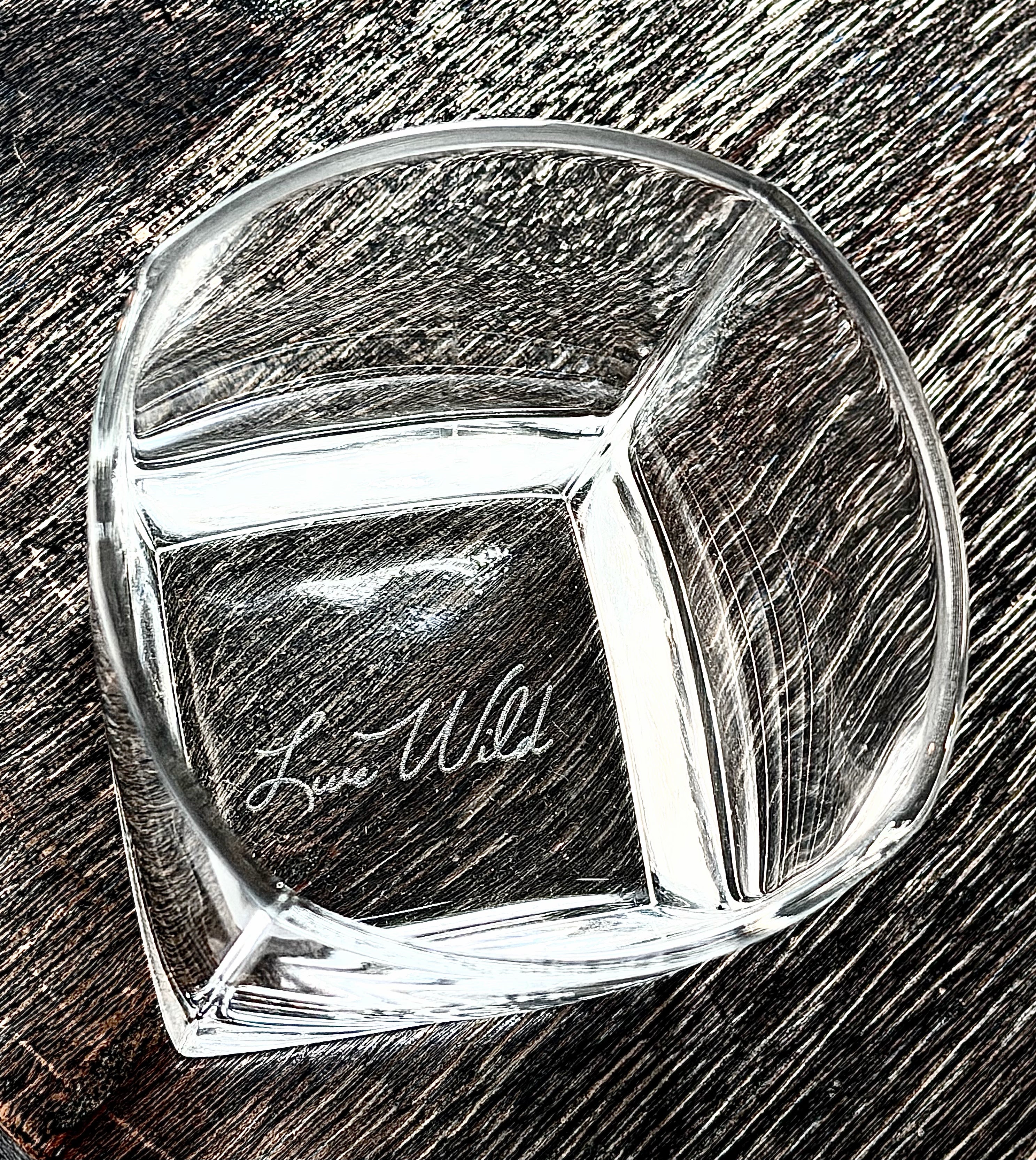 Wild Life Tattoo Low Ball Glass Cup