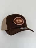 Wild Life Tattoo Leather Patch Hat