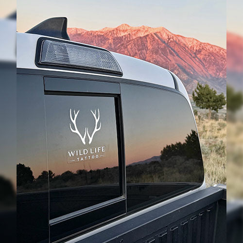 Wild Life Tattoo Vinyl Decal